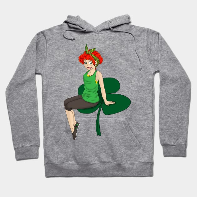 Luck of the Irish Hoodie by bearbearfruit8